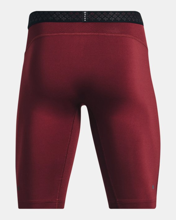 Men's UA RUSH™ HeatGear® 2.0 Long Shorts, Red, pdpMainDesktop image number 6